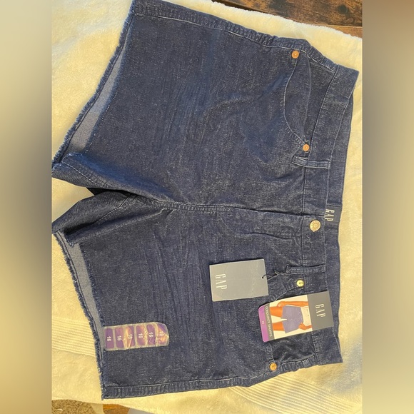 Gap Ladies Corduroy Shorts Blue - Picture 9 of 11